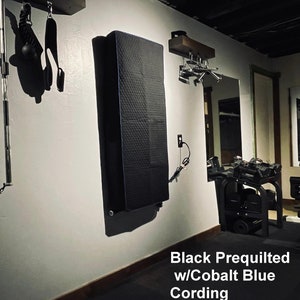 STANDARD PRE-QUILTED Home Gym Cover - Fits Tonal Gym or other workout systems, Tonal Accessory, Cover for Tonal, Custom Designed Custom Made