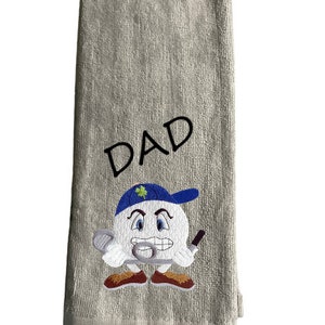 Personalized Hanging Golf Towel