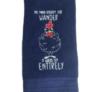 Lustiges Huhn Küchentuch