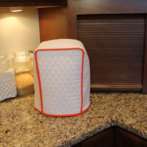 Ice Cream Maker Cover EMBROIDERY 600+ color combos (Fits Kitchenaid/Cuisinart+More - Great Gift for Xmas/Wedding!Gift under 40