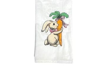 Easter Spring Anti-Microbial Kitchen Towel Large