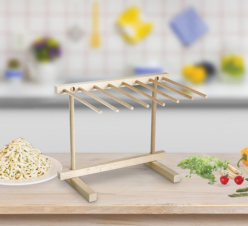 Collapsible Pasta and Noodle Drying Rack Made in Italy Etsy