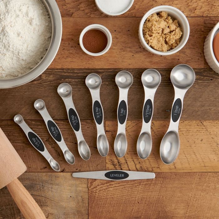1 Teaspoon(1tsp, 5 Ml, 5 Cc, 1/3 Tablespoon) Single Measuring Spoon,  Stainless Steel Individual Spoons, Long Handle Spoons Only