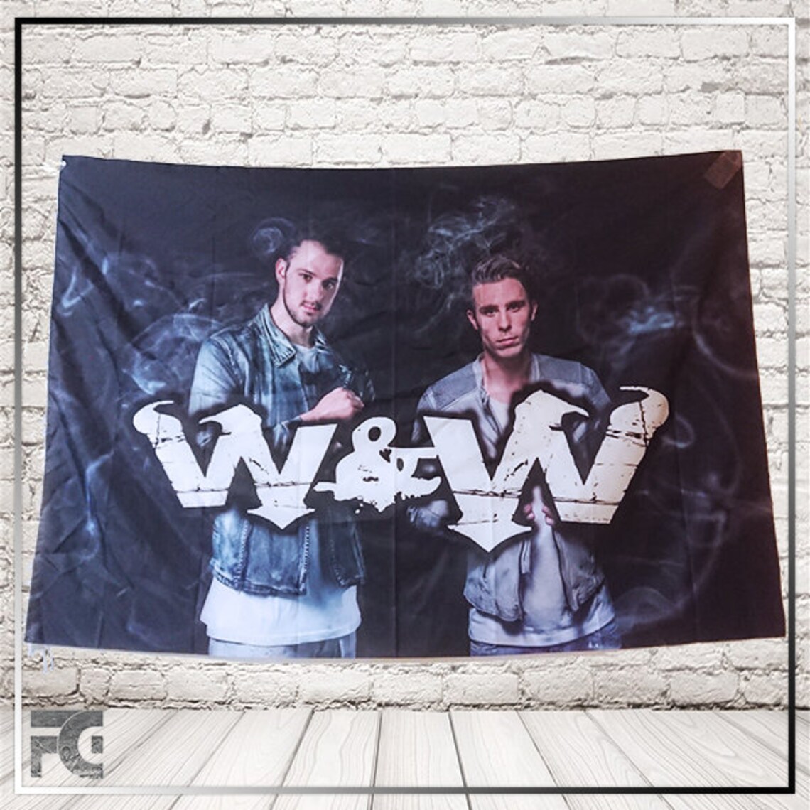EDM Rave FlagW&W. DJ Festival flag. Tapestry 5FT x 3FT edm Etsy