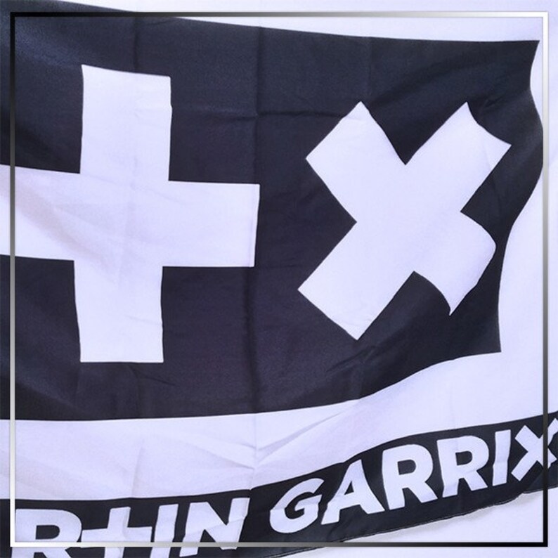 EDM Rave Flag martin garrix. DJ Festival flag. Tapestry5FT x Etsy