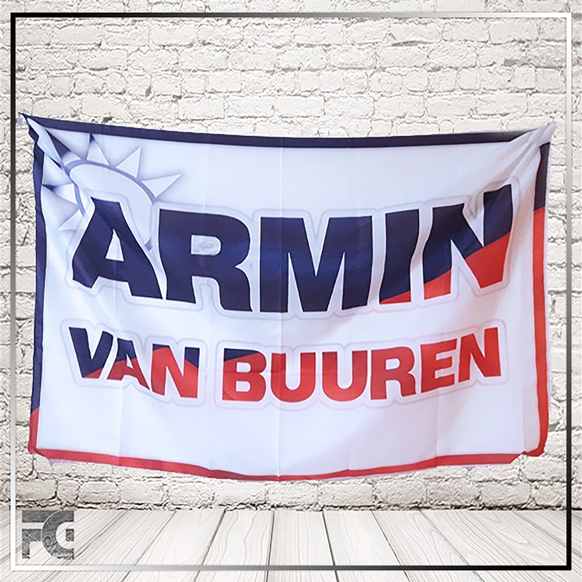 EDM Rave Flag Armin van buuren. DJ Festival flag. Tapestry Etsy