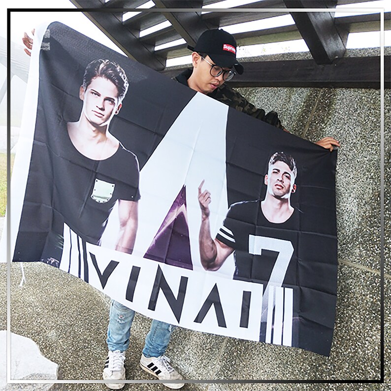 EDM Rave Flag Dj VINAI. DJ Festival flag. Tapestry 5FT x 3FT Etsy
