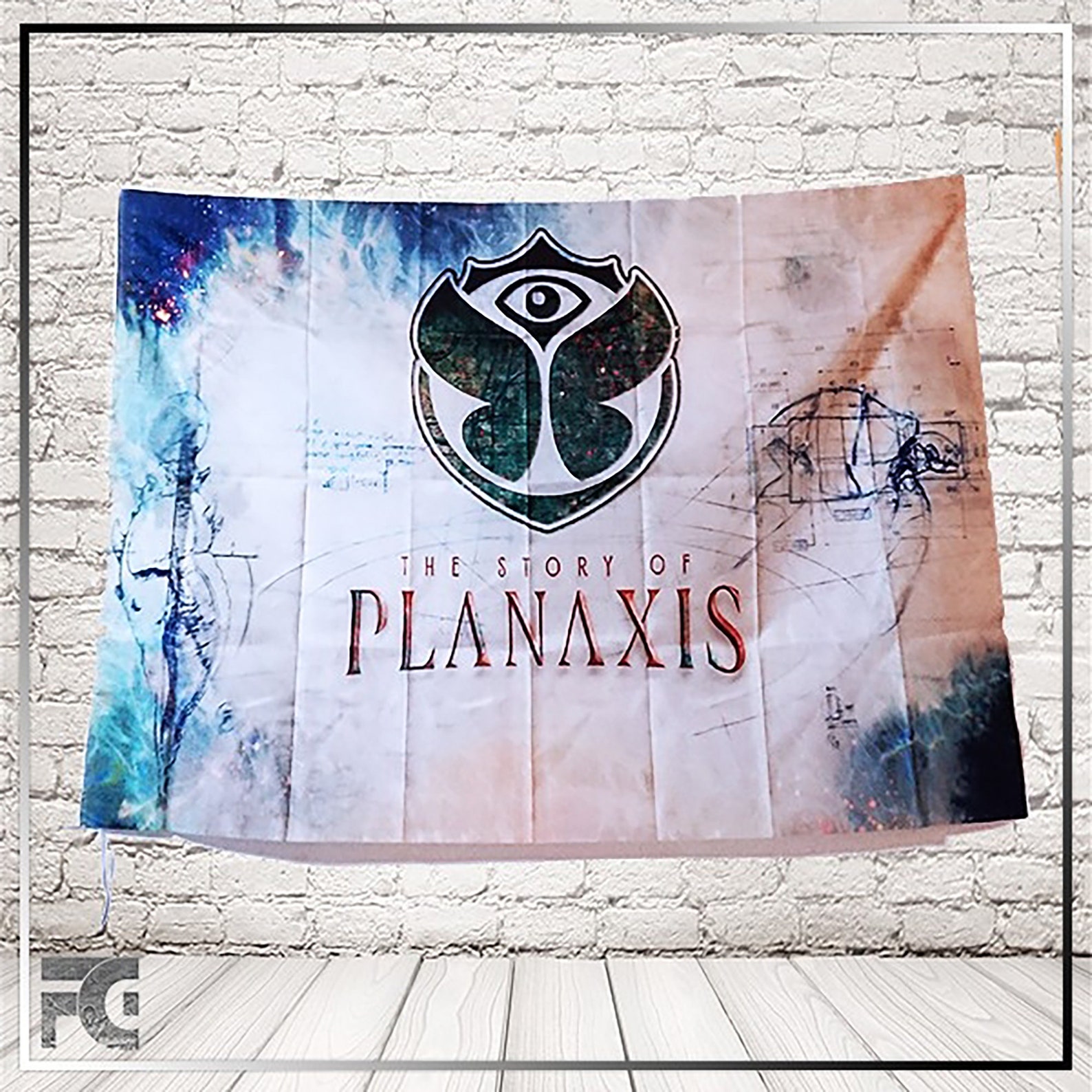 EDM Rave Flag Tomorrowland TML. DJ Festival flag 5FT x 3FT Etsy