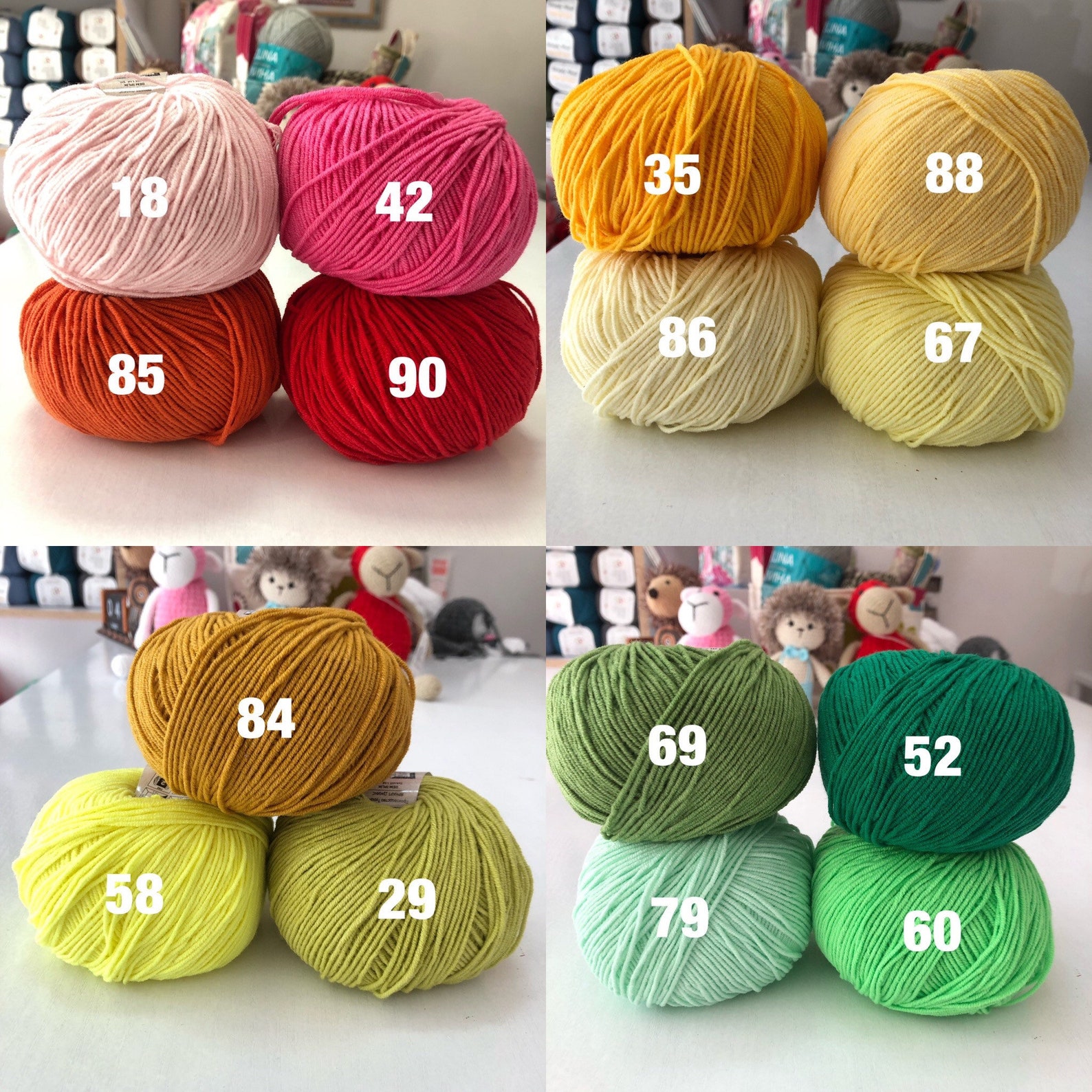 Yarn Art Jeans Sport Weight Yarn Hilo de Amigurumi Hilo de Etsy