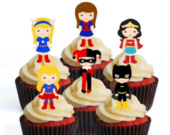 Batgirl Cake Topper Etsy