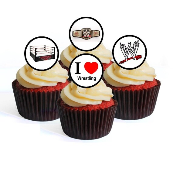 Decorations & Cake Toppers PRECUT Classic VW Mix 12 Edible Cupcake