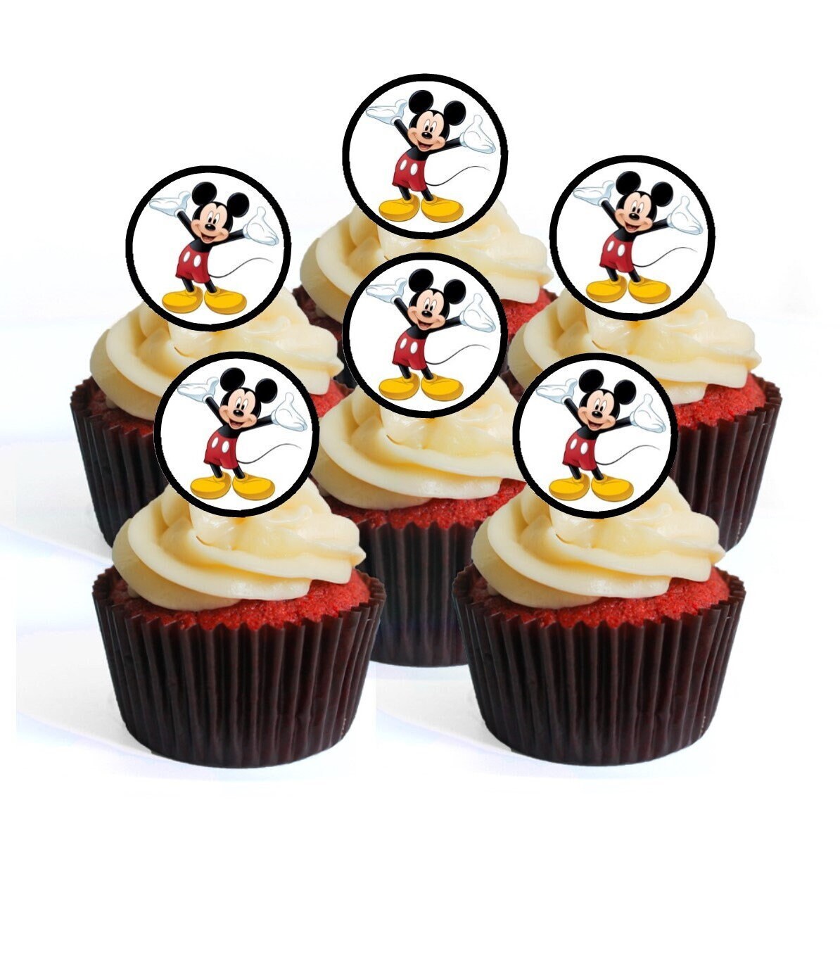Disque Comestible déco gâteaux Mickey et Pluto FUN Disney à 3,49 €