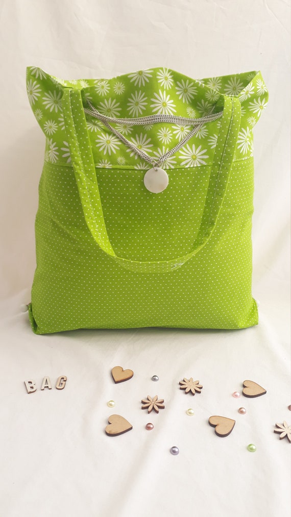 daisy tote bag