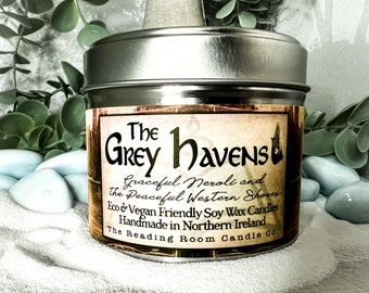 The Grey Havens- Pure Soy Wax Candle- * Book inspired* Graceful Neroli and the Peaceful Western Shores