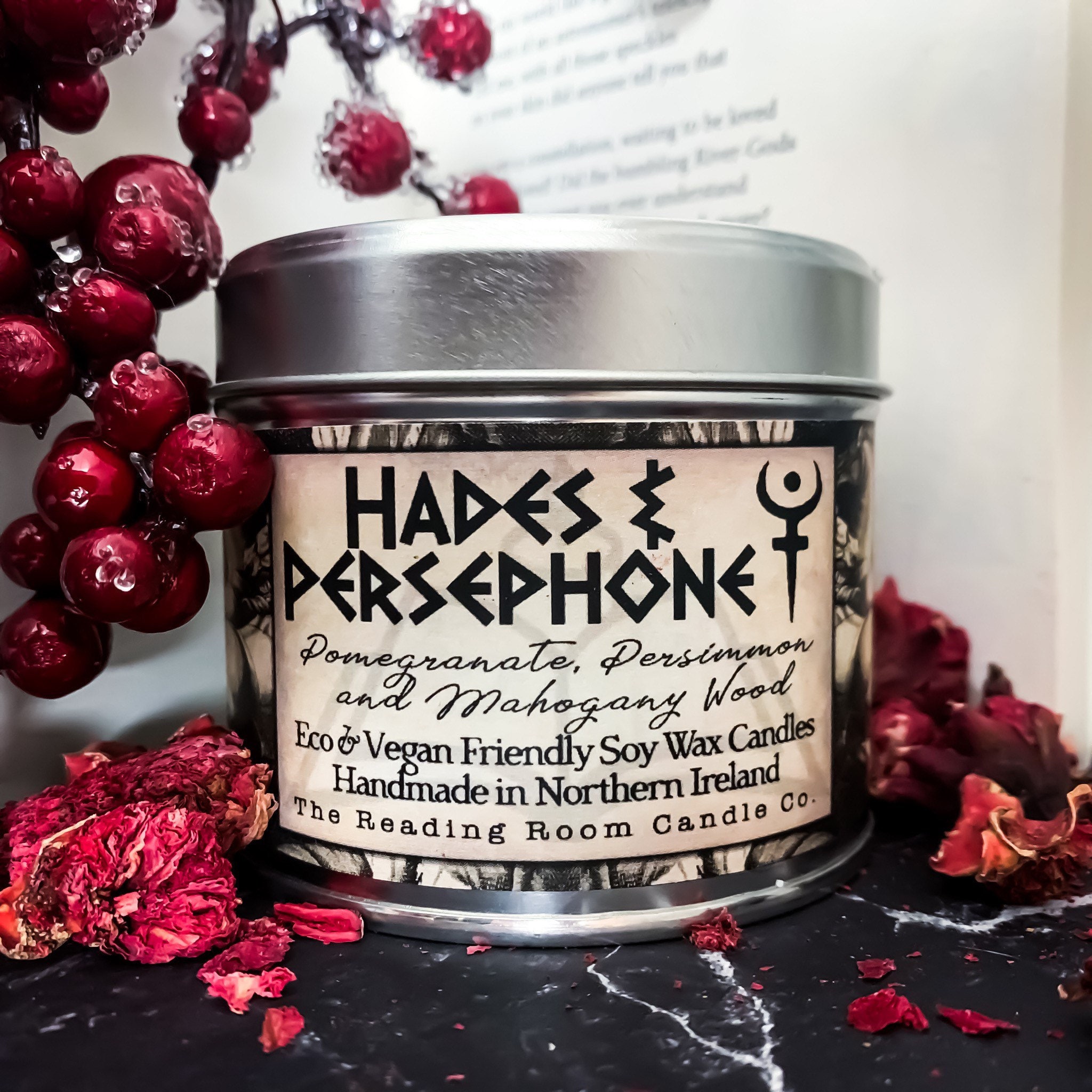 Hades and Persephonepure Soy Wax Candlegreek Etsy