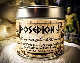 Poseidon-Greek Mythology Inspired- Stormy Seas, Salt and Shipwrecks