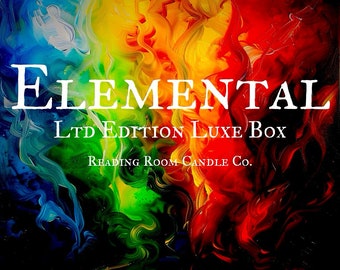 Elemental- Limited Edition Luxe Candle Box- Witchcraft/Element/Spell inspired