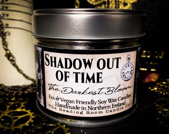 Shadow Out of Time- HP Lovecraft/Gothic/Steampunk Literature Inspired Soy Wax Candle-The Darkest Bloom