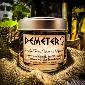 Demeter-Greek Mythology Inspired- Succulent Pear, Quince and Apricot