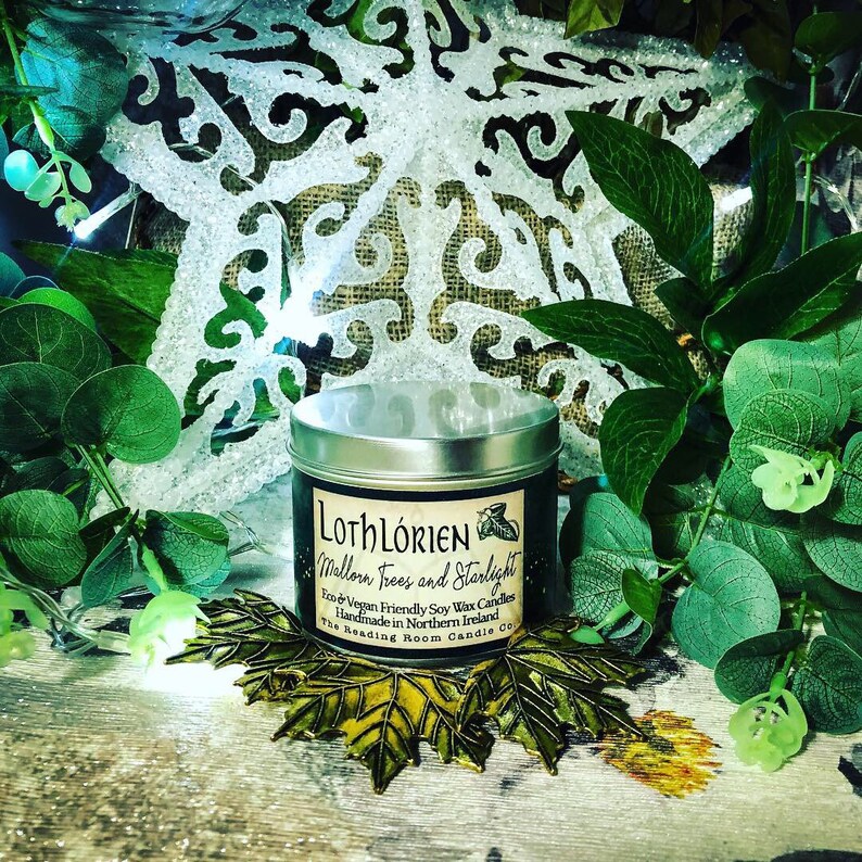 The Middle Earth Collection Soy Wax Candles 3 Scents Inspired Etsy