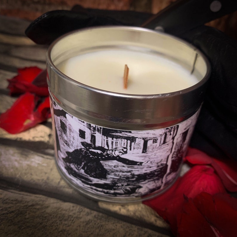 Jack the Ripper Set Pure Soy Wax Candles Whitechapel Etsy