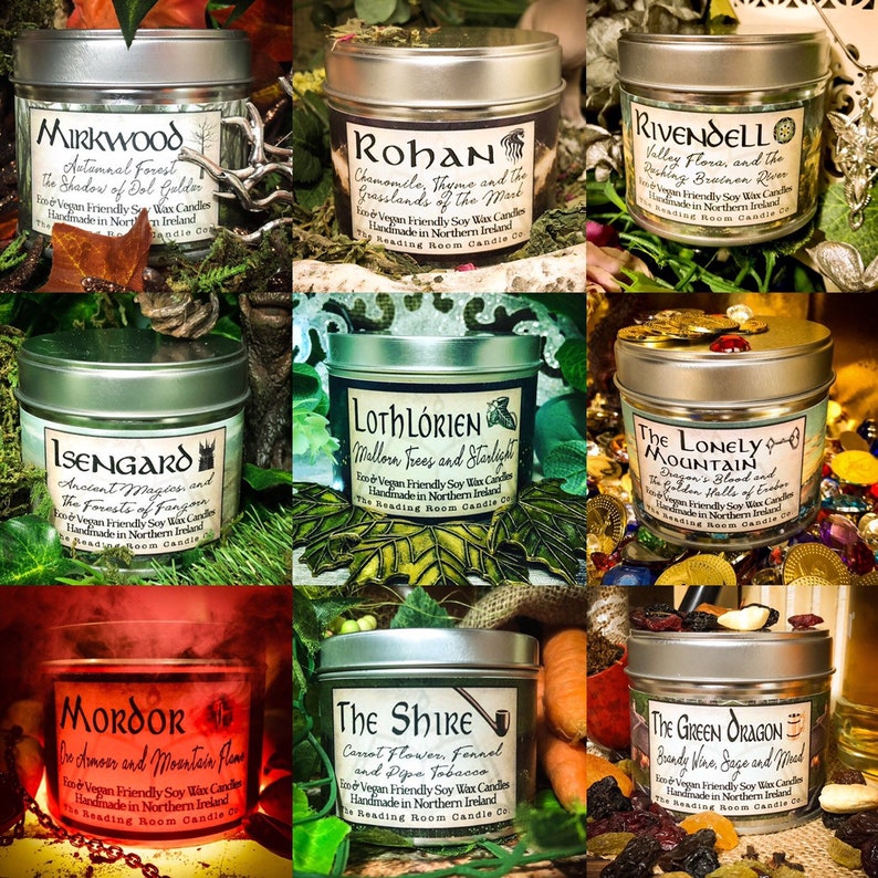 The Complete Collection 9 or 12 Pure Soy Wax Candlesthe Etsy UK