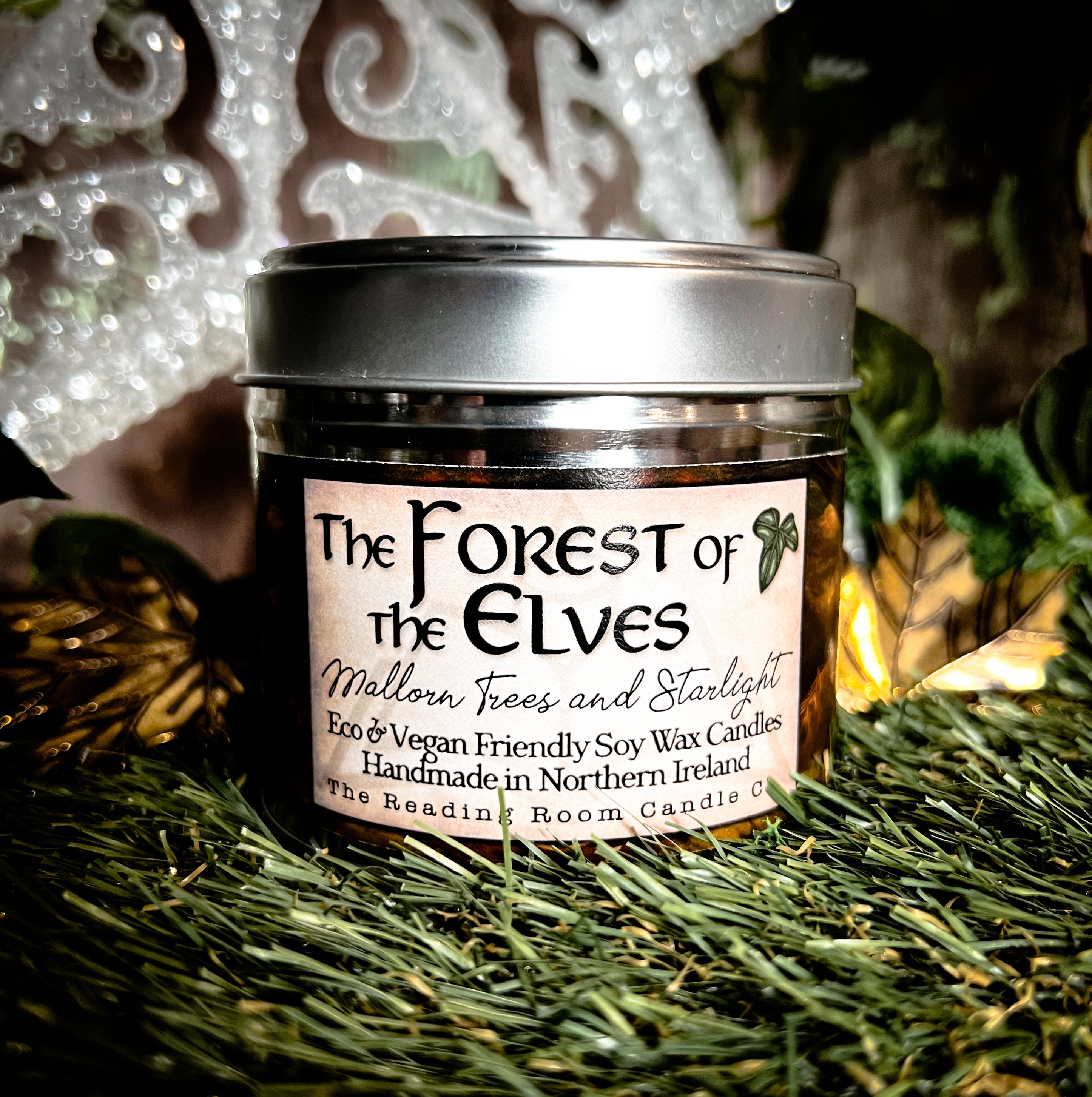 Forest of the Elves Pure Soy Wax Candle fantasy Inspired   Etsy