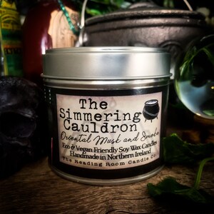 The Simmering Cauldron-Magic/Witchcraft/Halloween Inspired Inspired- Oriental Musk and Smoke
