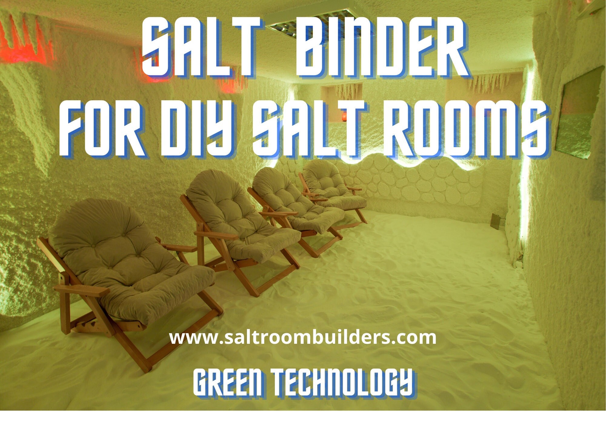 Salt Binder Sample Kit for DIY Salt Rooms Halotherapy Rooms With Halogenerators. It Includes