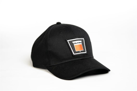 Oliver Vintage Logo Tractor Black Mesh 6p Hat Cap Gift