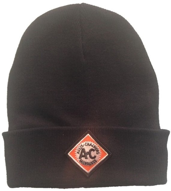 Gift Allis Chalmers Tractor New Logo Black Knit Hat