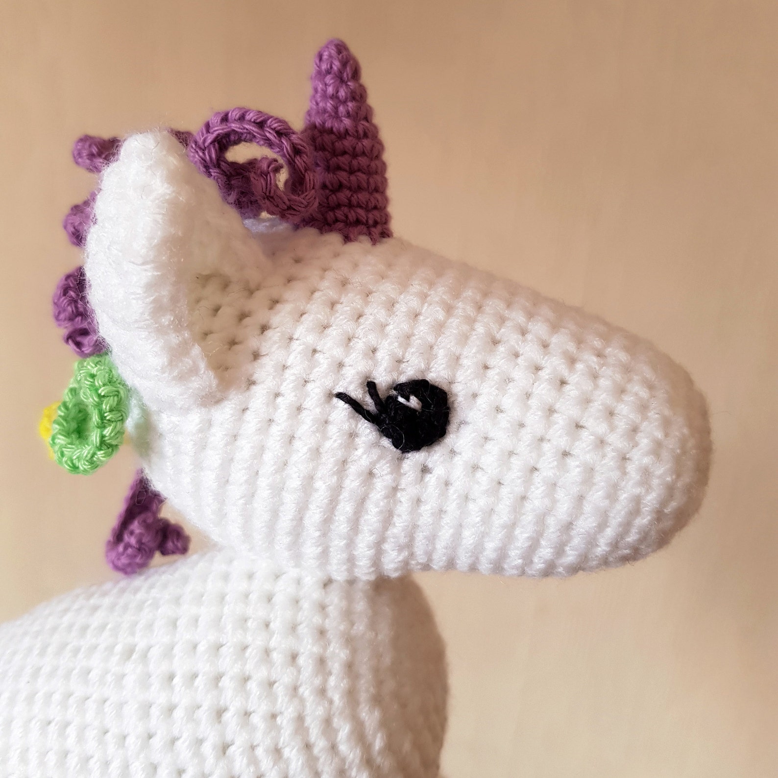 Unicorn Plush. Adopt Me Pet. Unicorn Stuffed Toy. Preorder Etsy UK