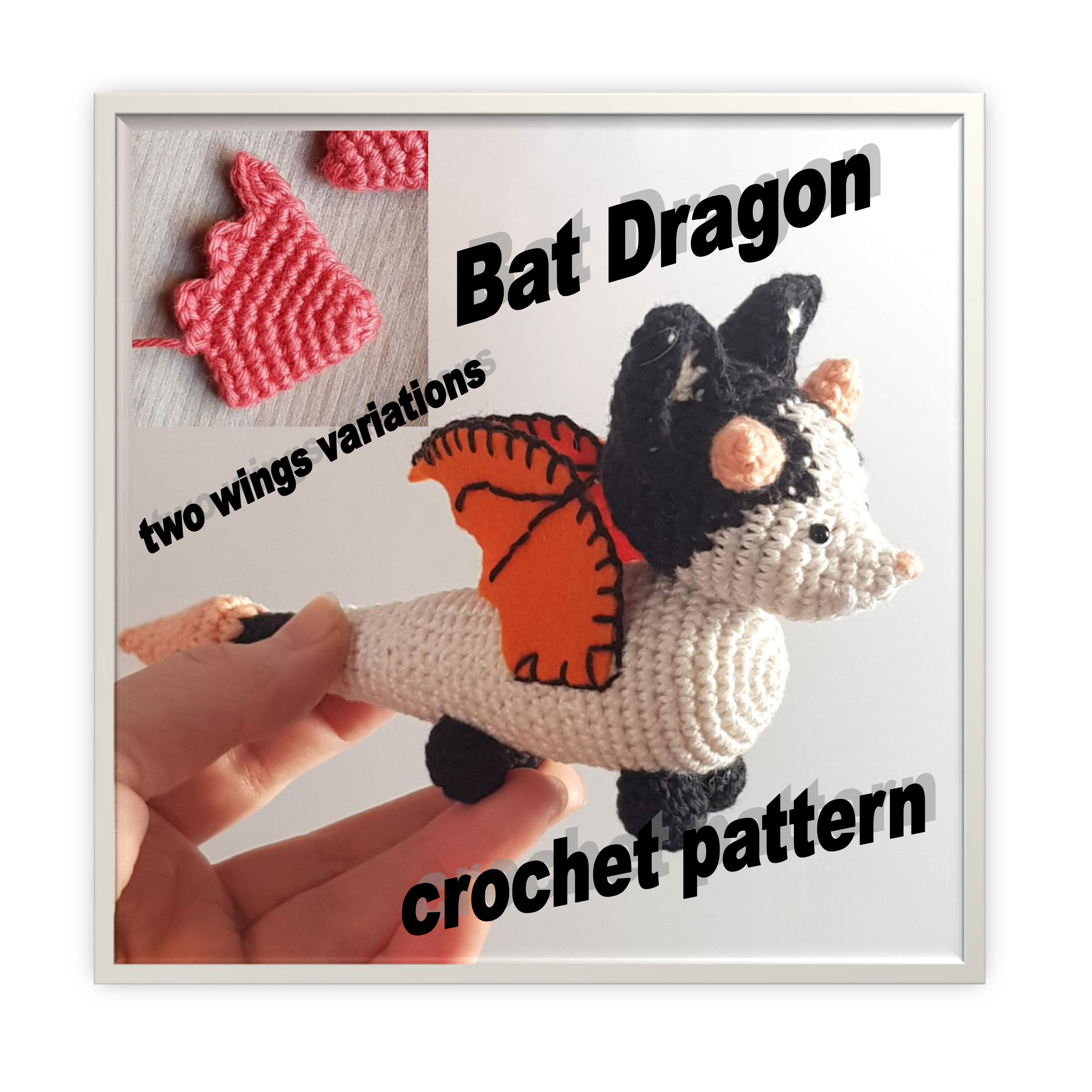 Adopt Me! Legendary Pet Bat Dragon Plush (Comes with Witch Hat