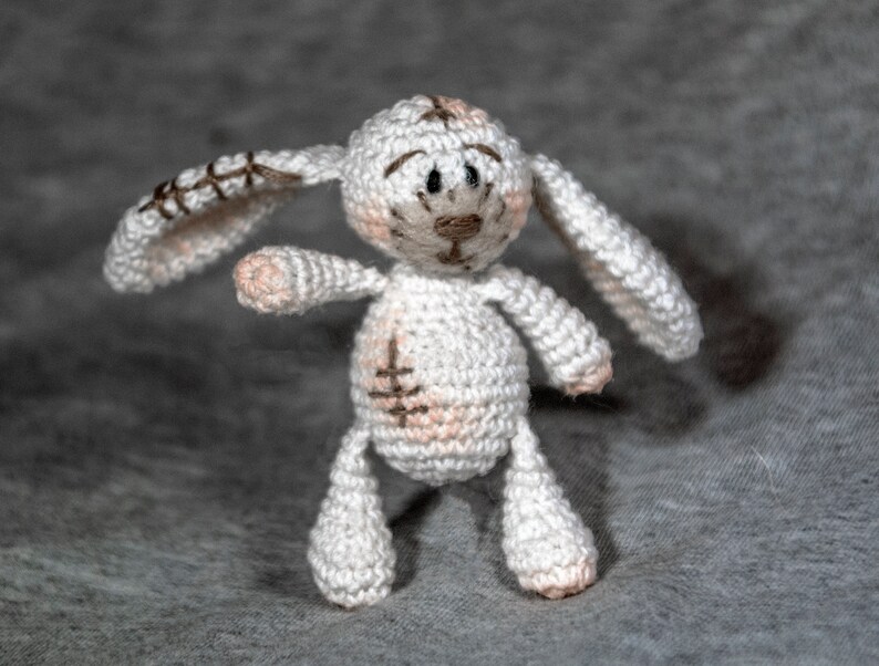 Tiny White Rabbit Will Be a Super Cheer up Gift. This Bunny is - Etsy UK