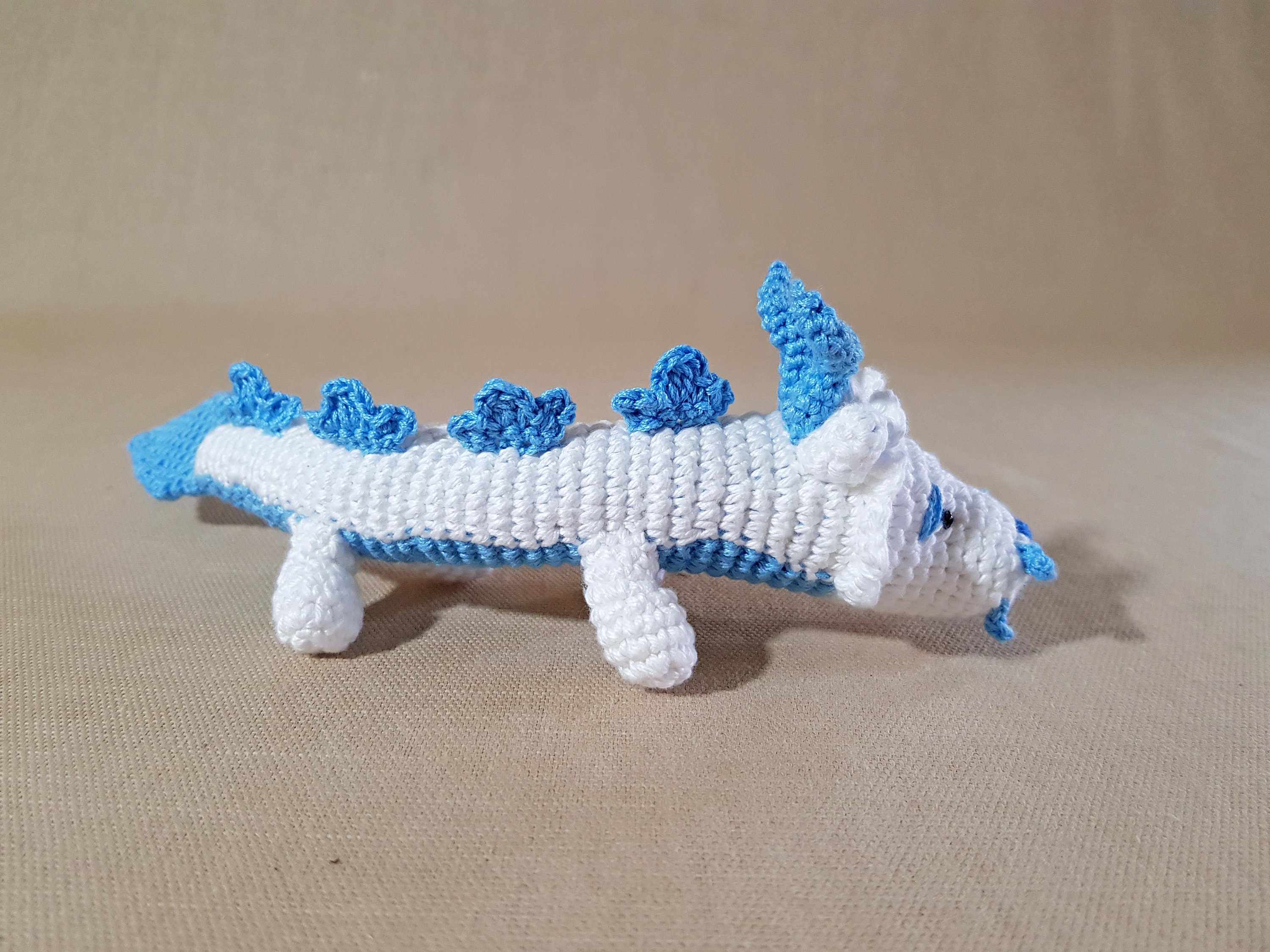Frost Fury plush toy. Adopt me pets. Frost Fury amigurumi. Etsy