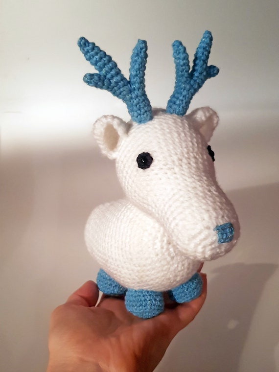 Arctic Reindeer Plush Adopt Me Pet Deer Stuffed Toy Etsy