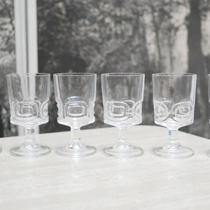Serie van 6 vintage loopbrillen