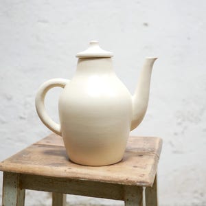Vintage ceramic coffee pot by Le Pot de Terre