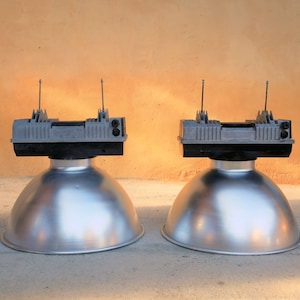 Pair of industrial suspensions by Mazda