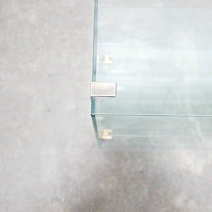 Vintage glass console image 4