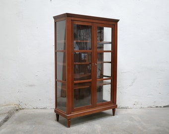 Vitrine ancienne en bois