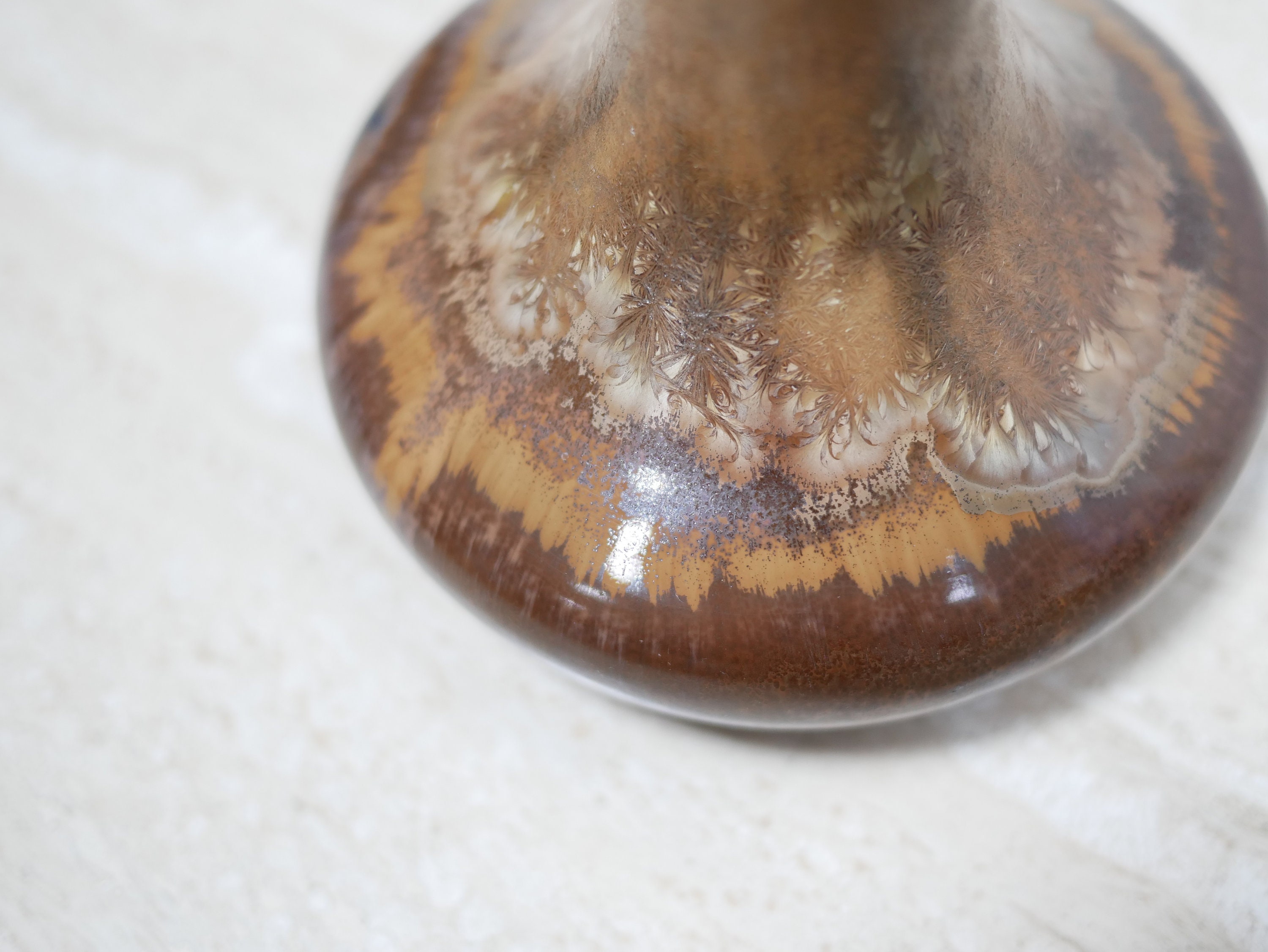 アルフレッド・ルノローAlfred Renoleau Alfred Renoleau - Large round plate with crayfish - French