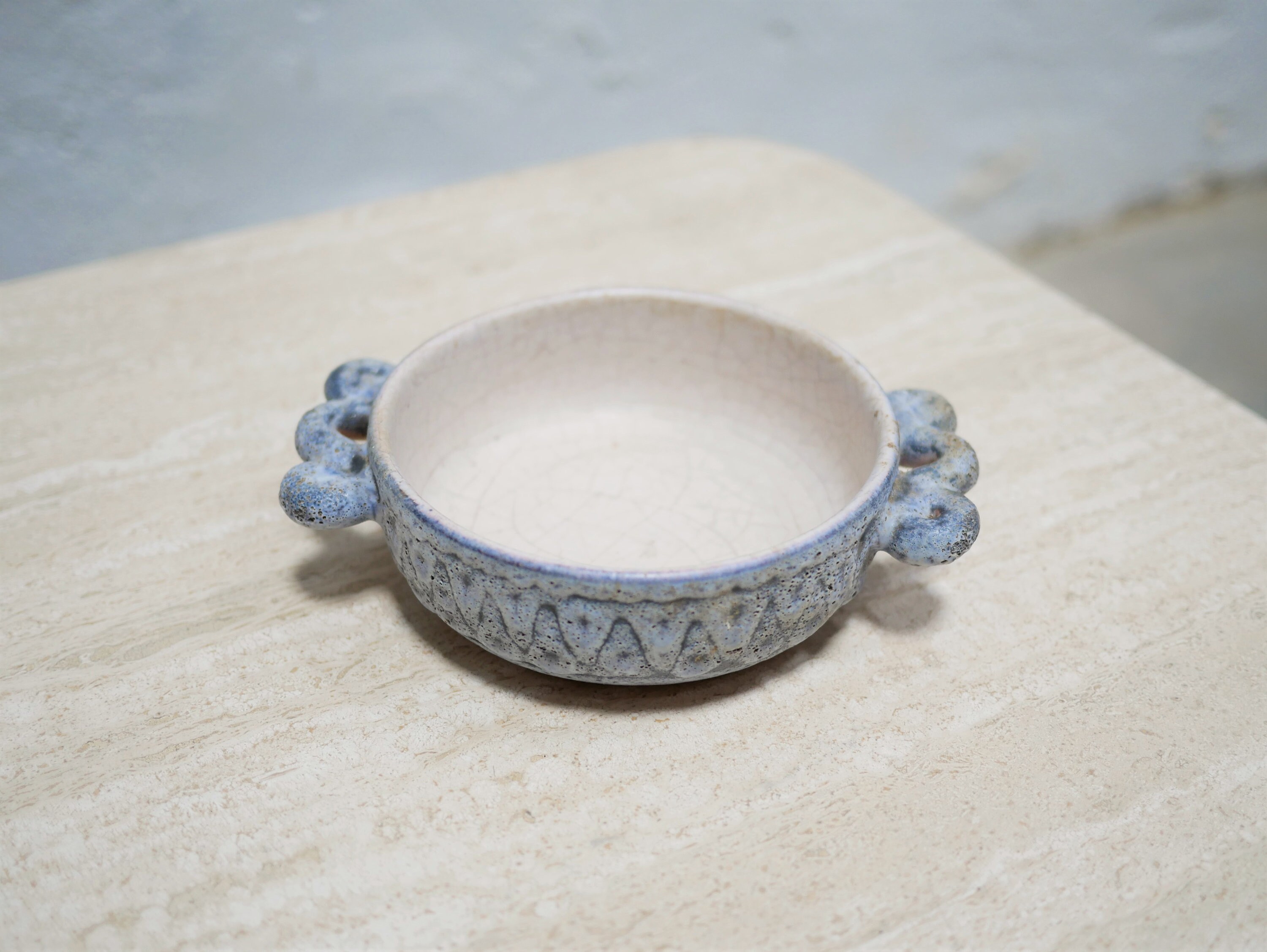 Coupelle Vintage en Céramique Par Jean Austruy, Vallauris, France