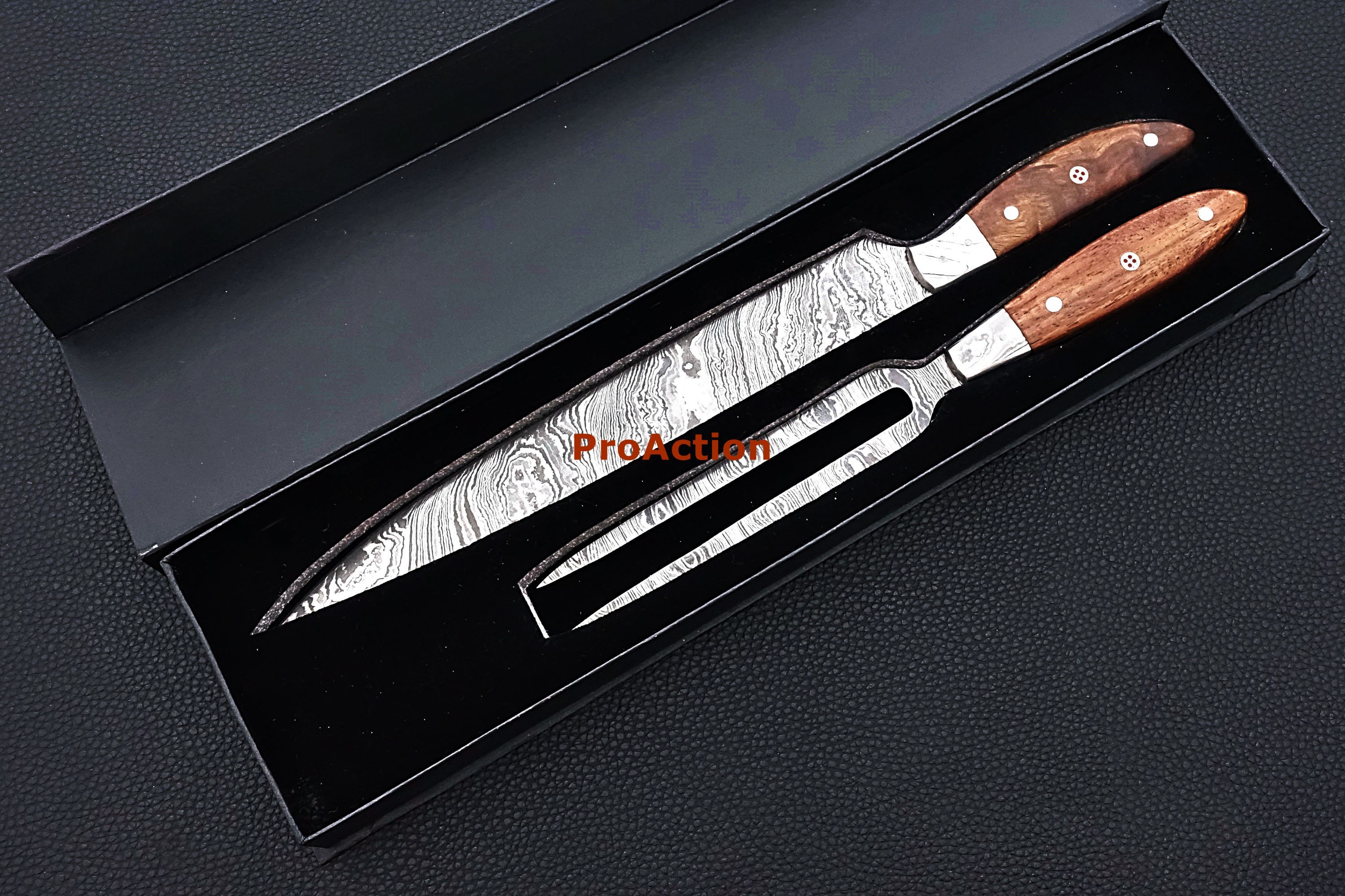 Chef knife Christmas gift box Damascus chef knife with Etsy