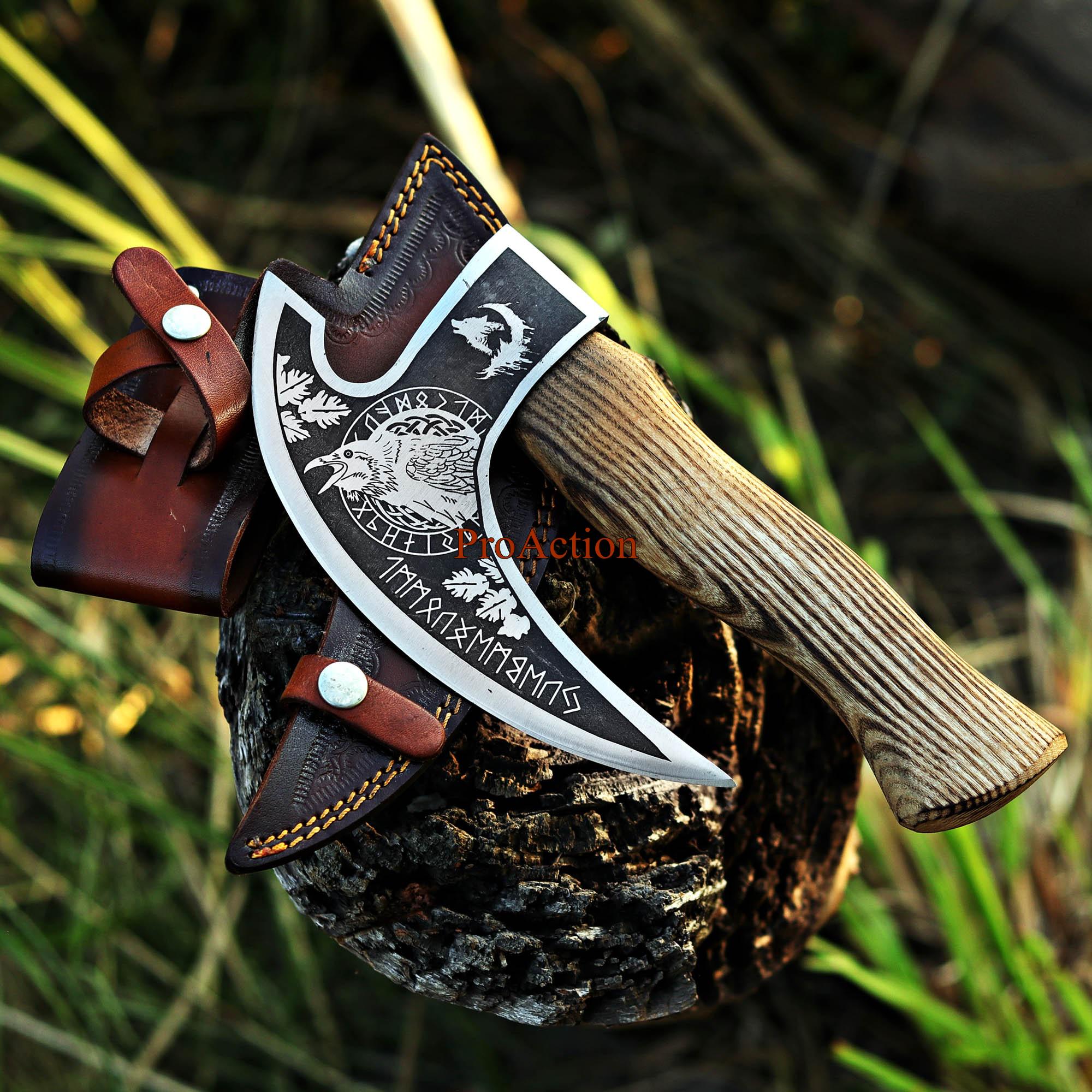 Perfect Pizza Cutter Axes Viking Pizza Axe Leviathan Axe Gift for