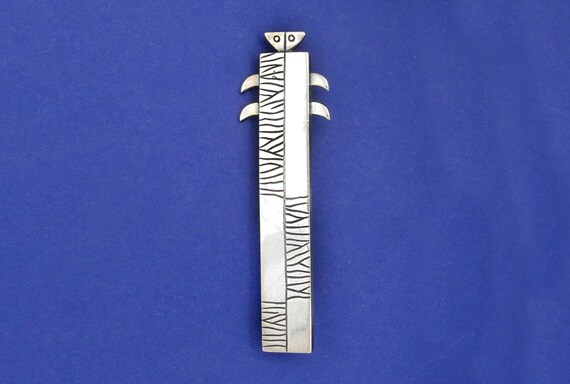 Vintage Modernist Kalevala Koru Abstract insect br