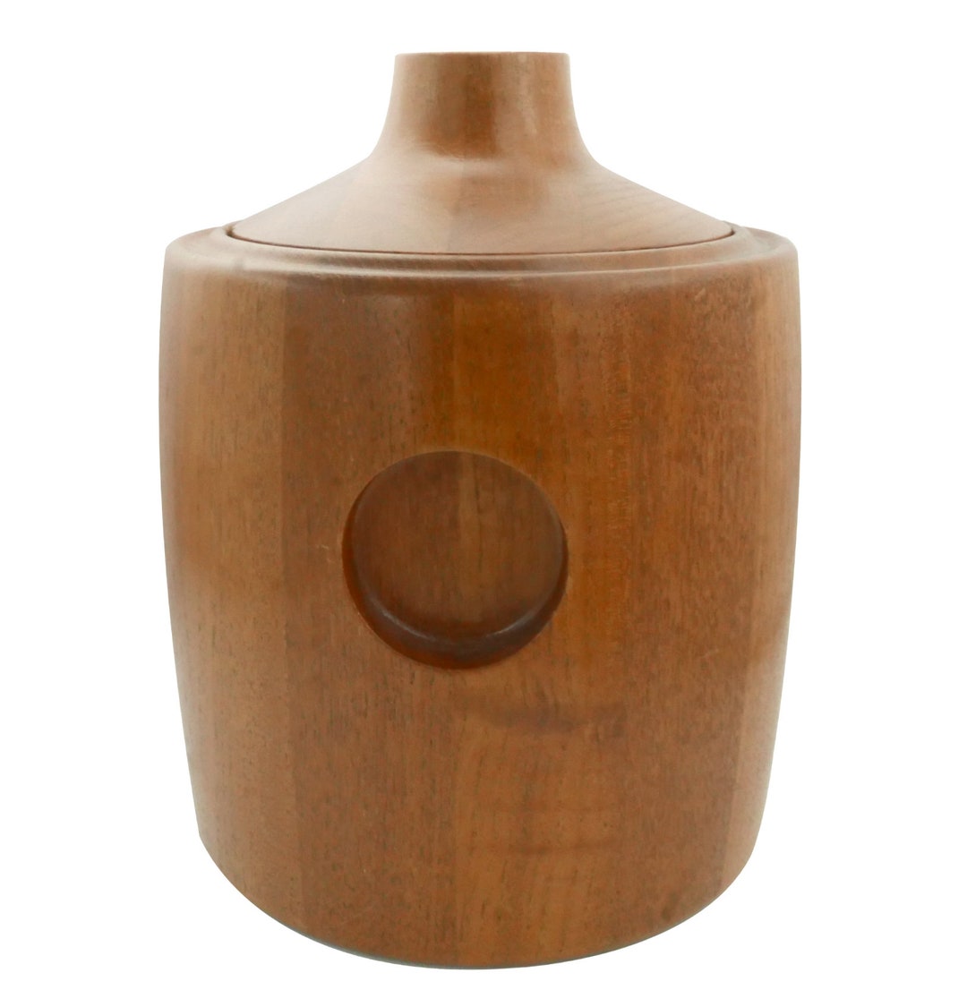 Vintage Henning Koppel Jensen Teak Modernist Ice Bucket Etsy