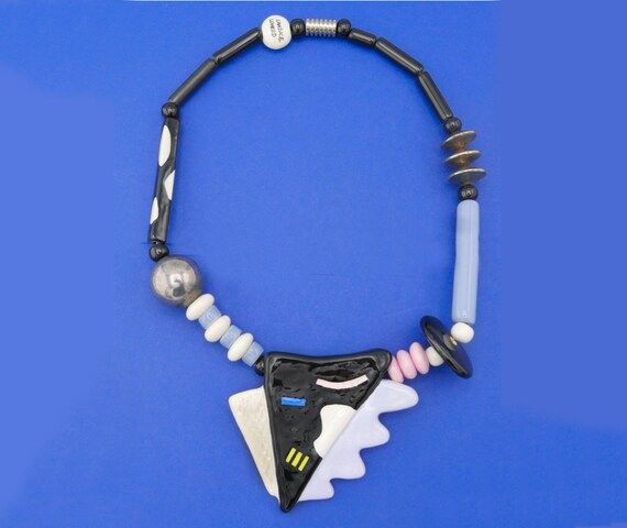 Vintage 1980s Candace Loheed Ruby Z Abstract New W