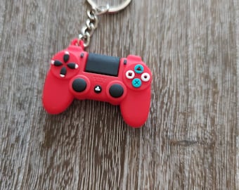 Playstation game controller play station Keychain key Retro Gaming USA NEW