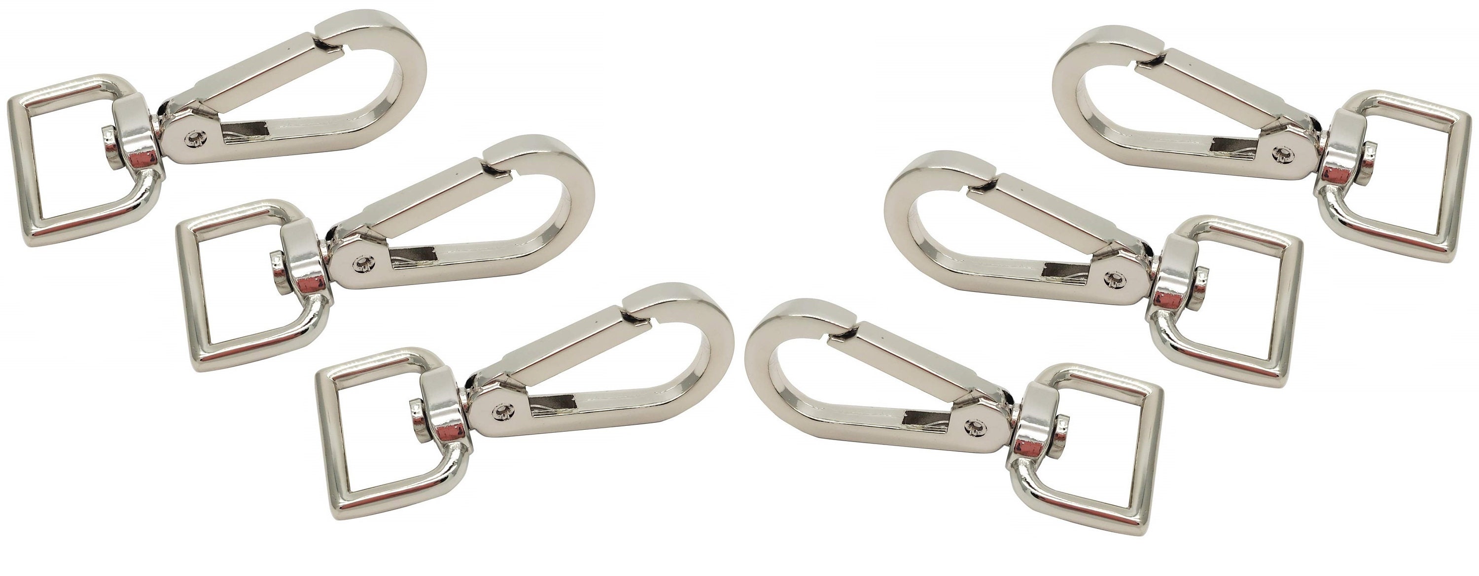6x Metal swivel snap hooks Dog leash hardware swivel clasp Etsy